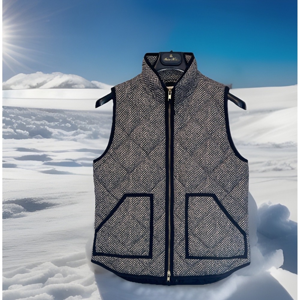 J Crew Vest Size Women S Down‎ Waterfowl Feather Insulation Preppy Sophisticated